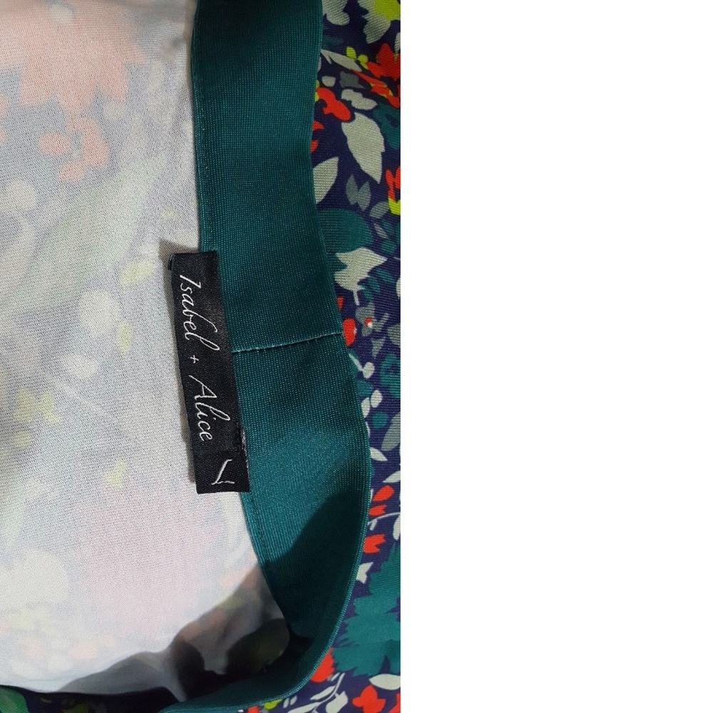 Isabel And Alice Women Stretch Button Down Top - Picture 7 of 7